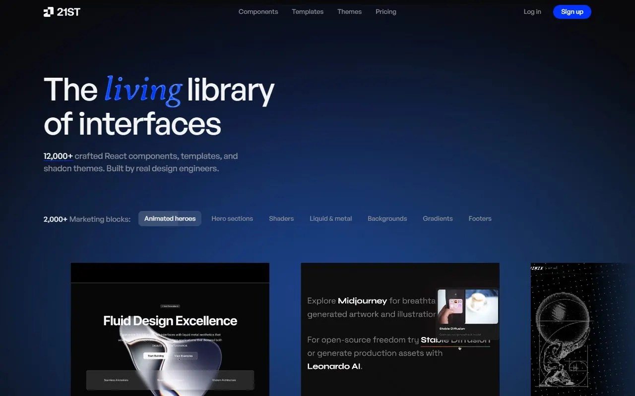 Miniatura do site 21st.dev