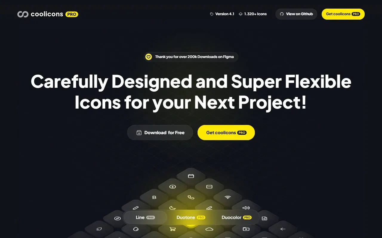 Miniatura do site coolicons