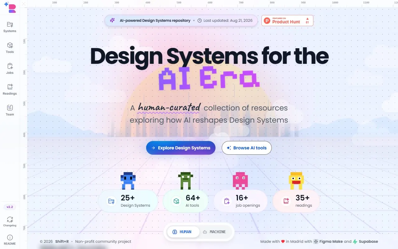 Miniatura do site Design Systems Repo for the AI Era