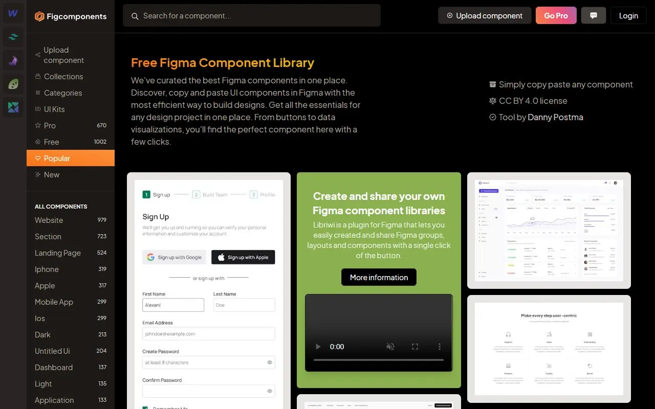 Miniatura do site Figcomponents