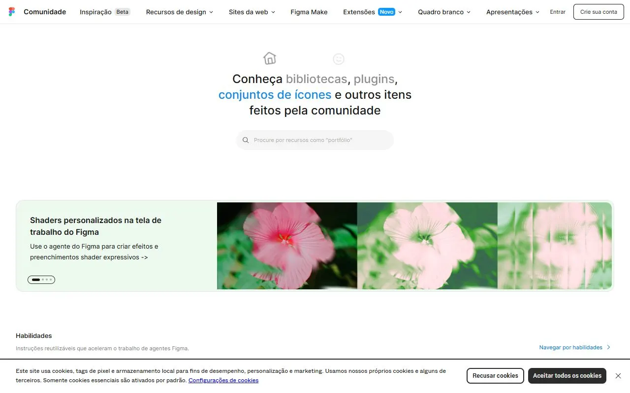Miniatura do site Figma Community