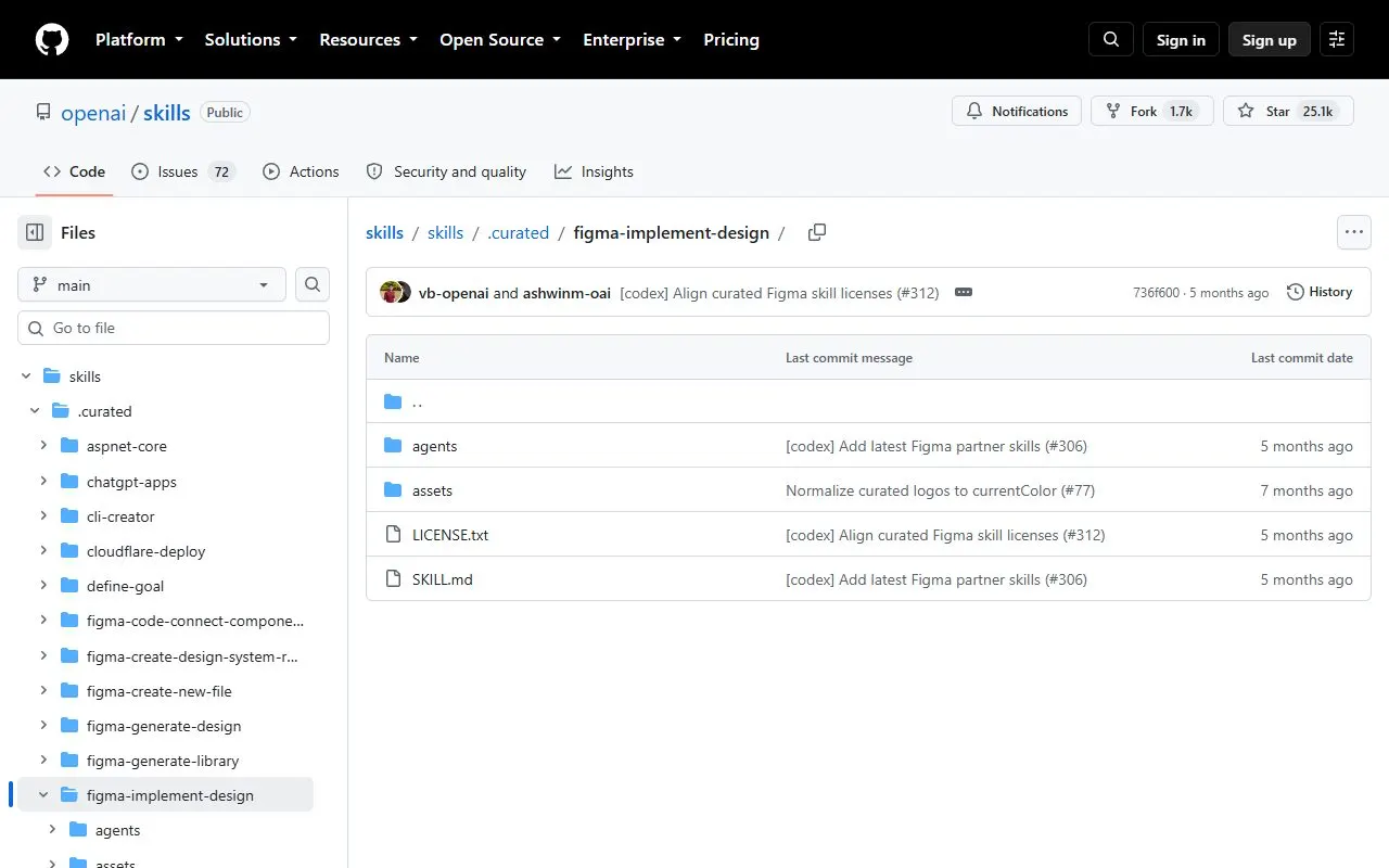 Miniatura do site Figma Implement Design · OpenAI