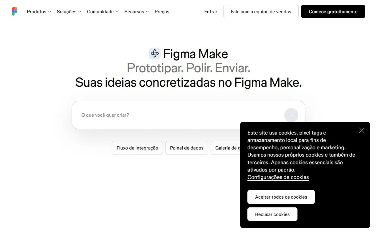 Miniatura do site Figma Make