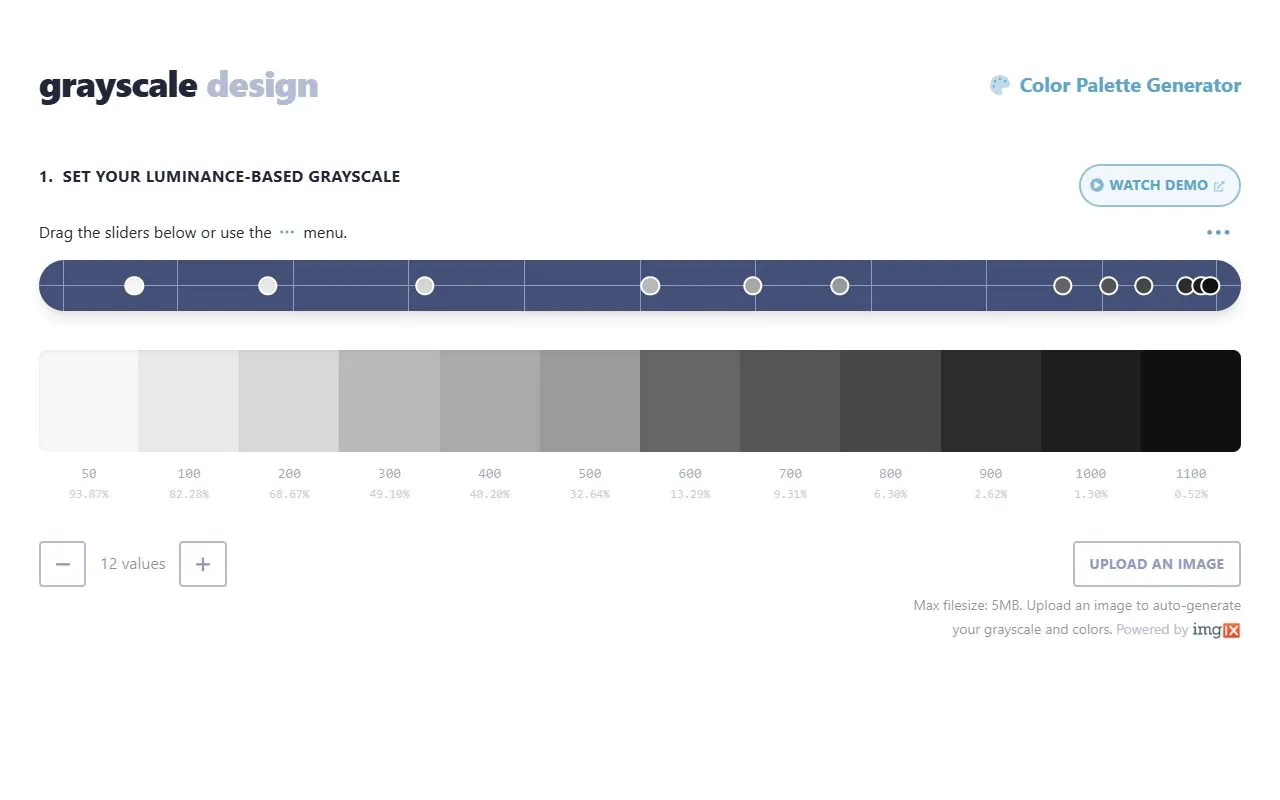 Miniatura do site Grayscale Design
