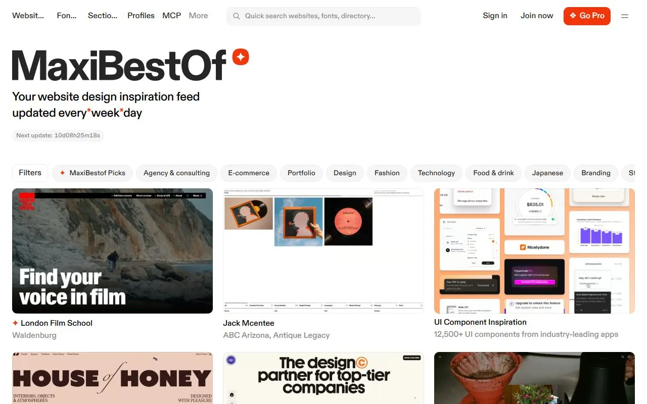 Miniatura do site MaxiBestOf