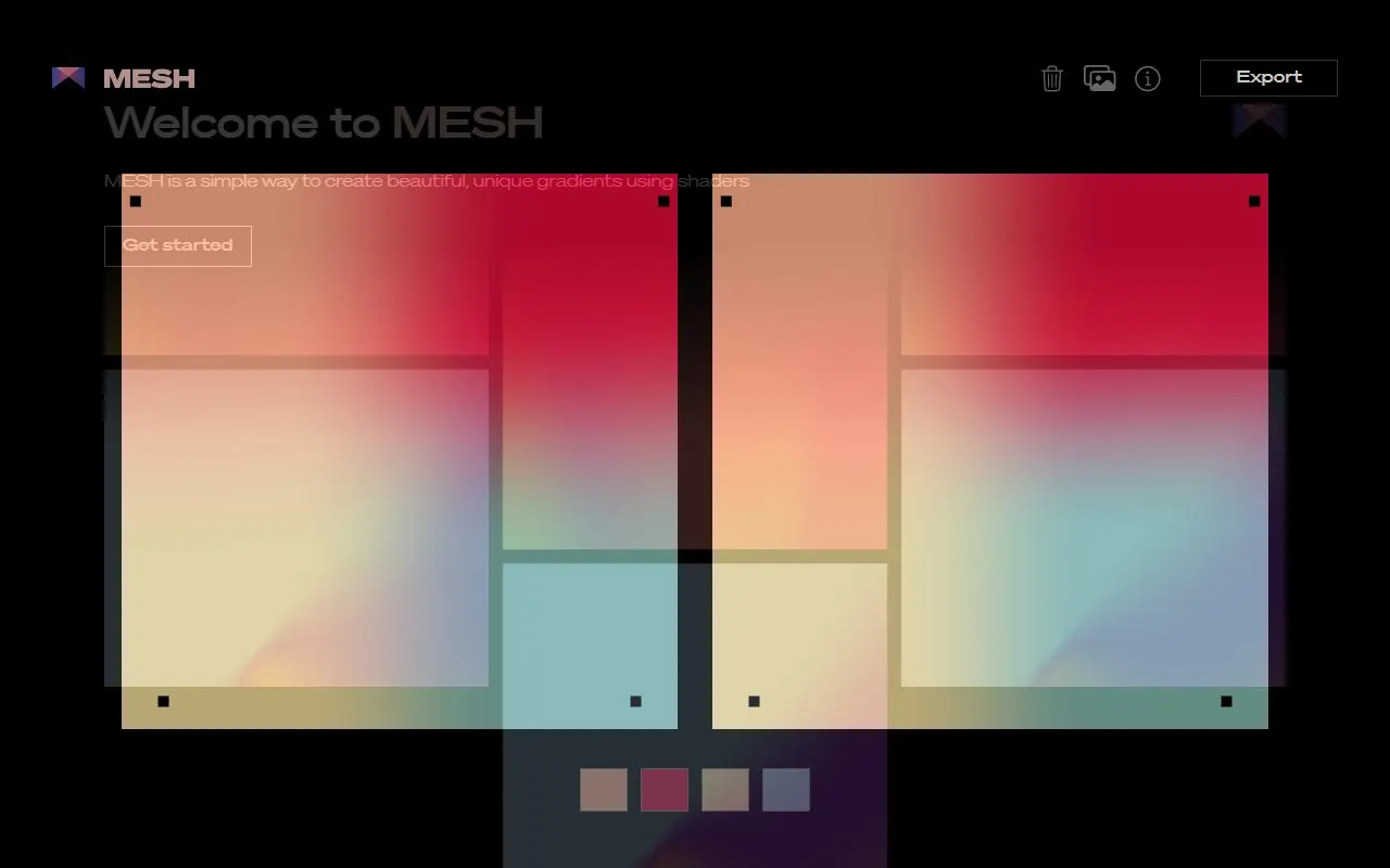 Miniatura do site Mesh Gradient
