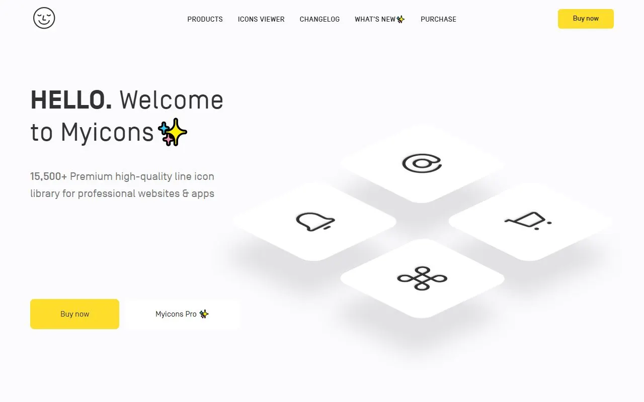 Miniatura do site Myicons