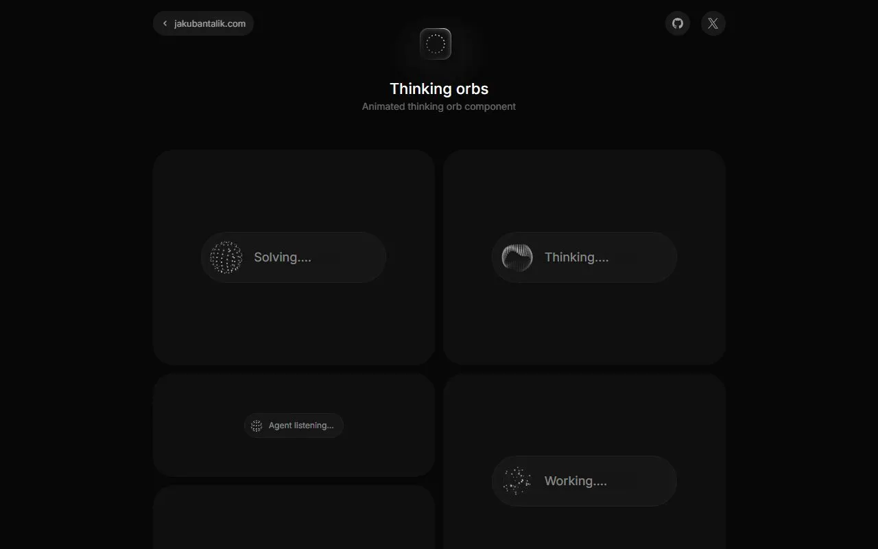 Miniatura do site Thinking Orbs