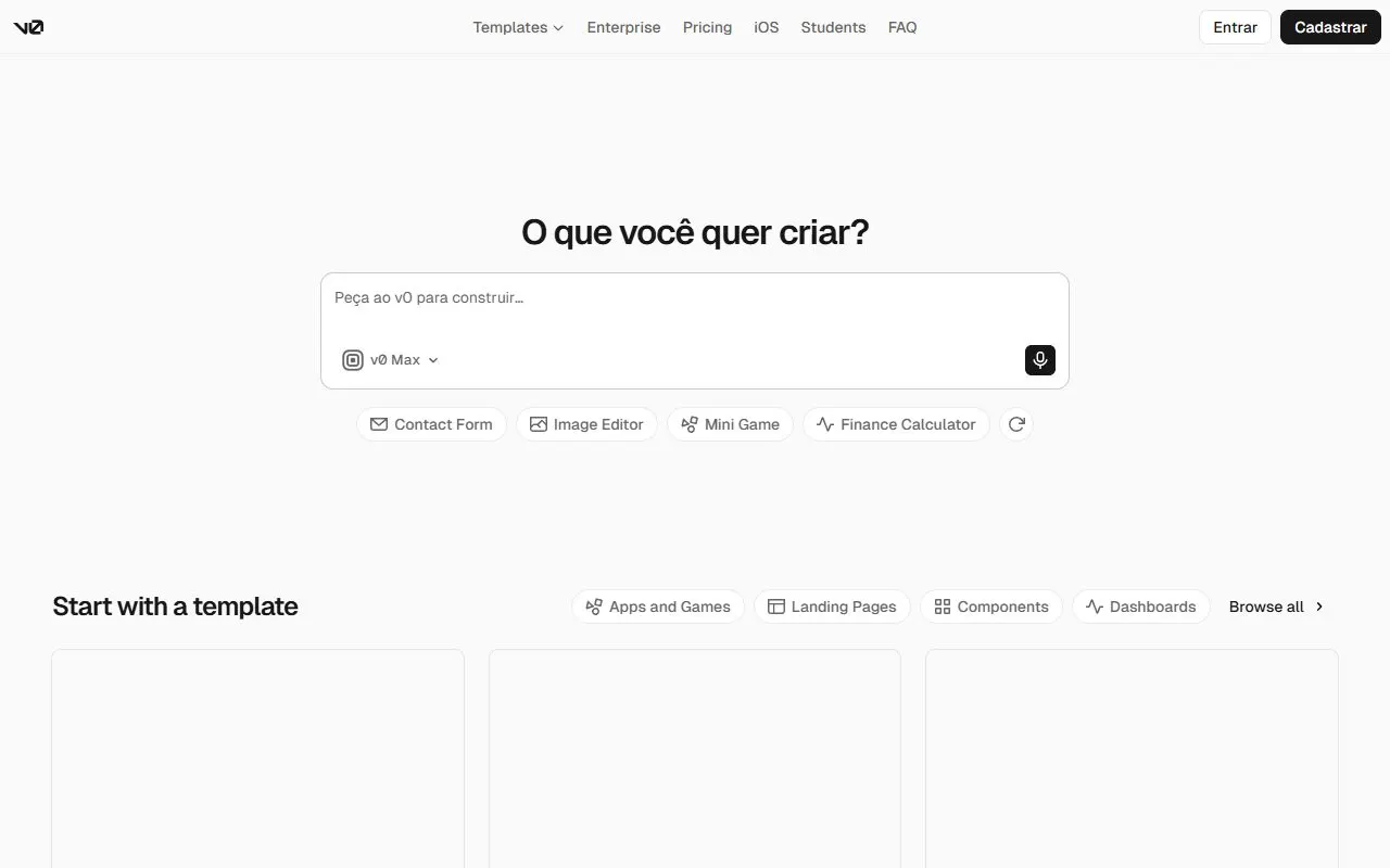 Miniatura do site v0