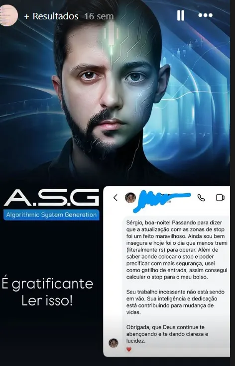 Depoimento de aluno da Estratégia ASG